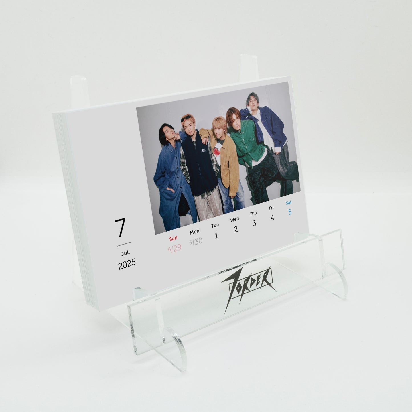 Lucky’s club会員限定「7ORDER OFFICIAL CALENDAR 2025-2026」