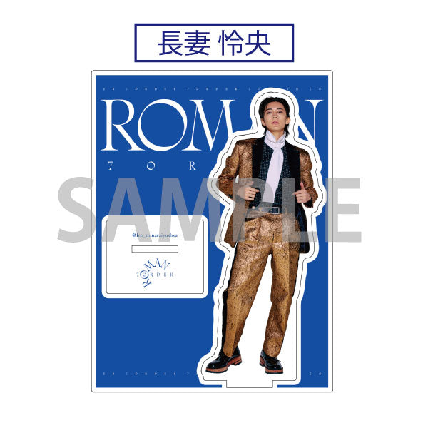 ROMAN アクリルスタンド 5種 – 7ORDER OFFICIAL STORE