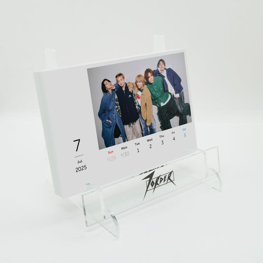 Lucky’s club会員限定「7ORDER OFFICIAL CALENDAR 2025-2026」