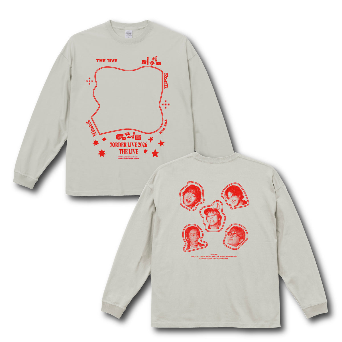 【数量限定販売】THE LIVE ロングTシャツ
