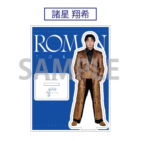 ROMAN アクリルスタンド 5種 – 7ORDER OFFICIAL STORE